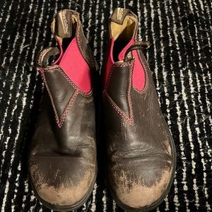 Blundstone Kids Boots in Brown and Pink